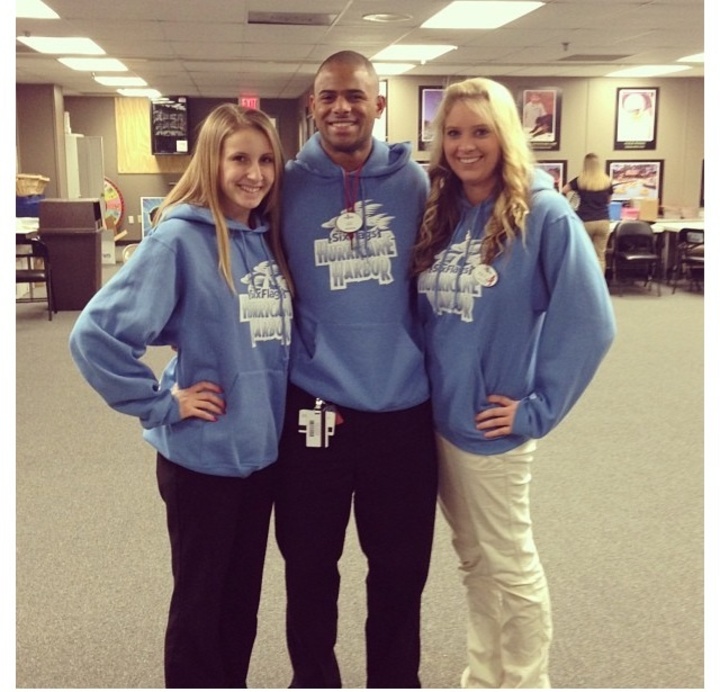 Six Flags Hurricane Harbor Lifeguard Instructors T-Shirt Photo