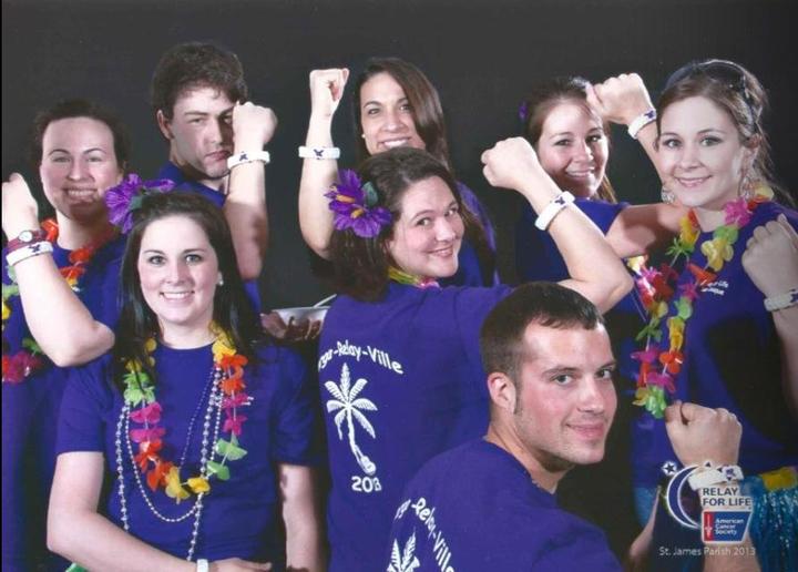 Relay For Life   Fighting For A Cure T-Shirt Photo
