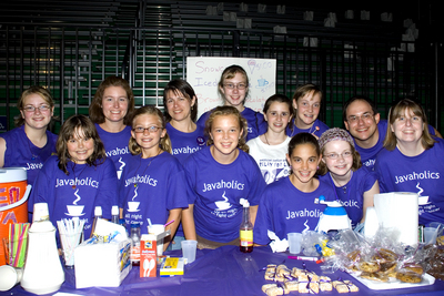 The Javaholics: Up All Night To Fight Cancer T-Shirt Photo