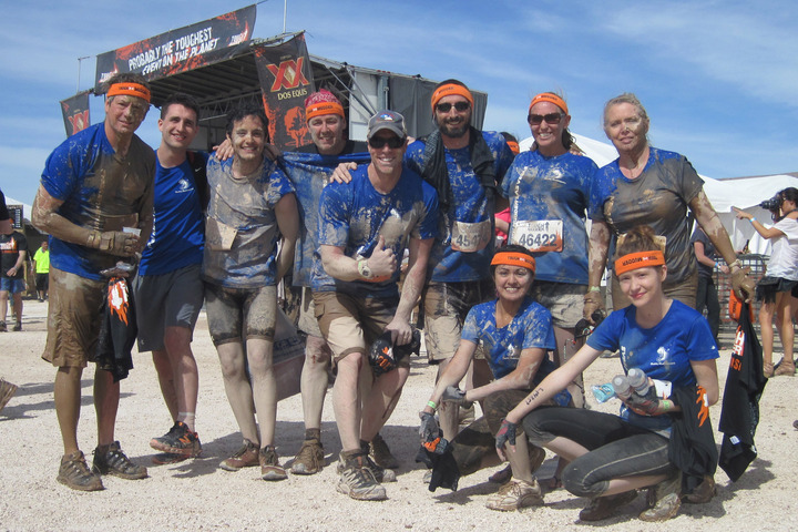 Muddy Mudskippers Finish Tough Mudder Vegas T-Shirt Photo
