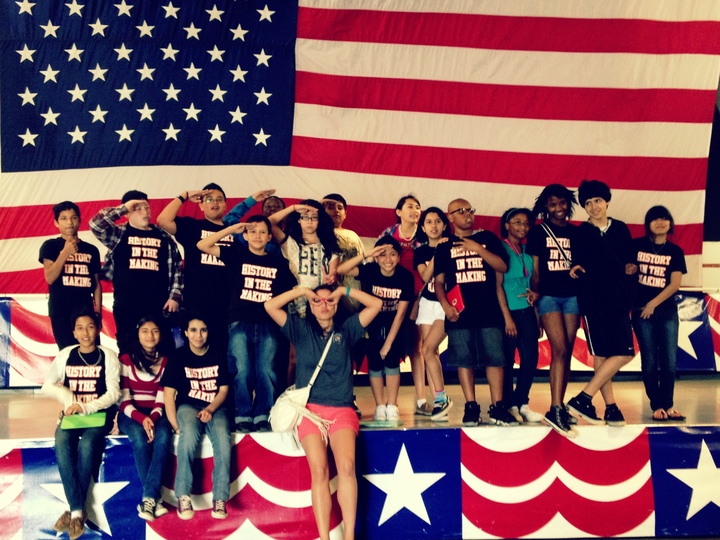 Social Studies Club At The Uss Lexington T-Shirt Photo