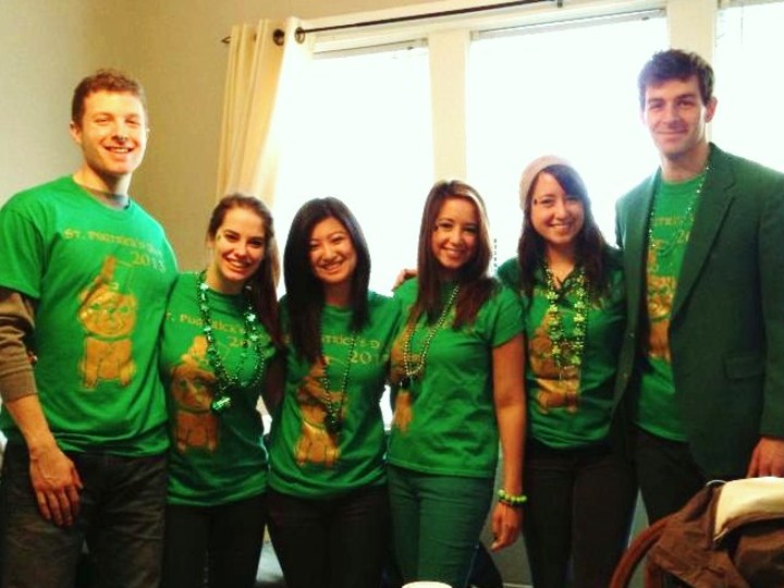 Happy St. Pugtricks Day! T-Shirt Photo