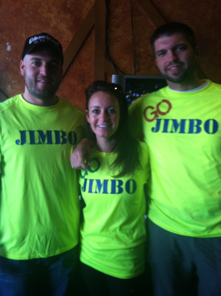 Cheering On Jimbo At The Boston Marathon 2013 T-Shirt Photo