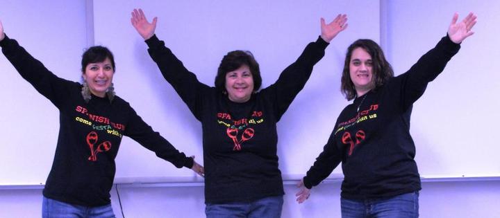 Models: Spanish Club Teachers  T-Shirt Photo