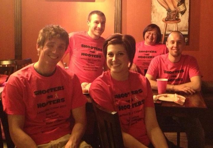 Bar Crawling For The Avon Walk For Breast Cancer! T-Shirt Photo