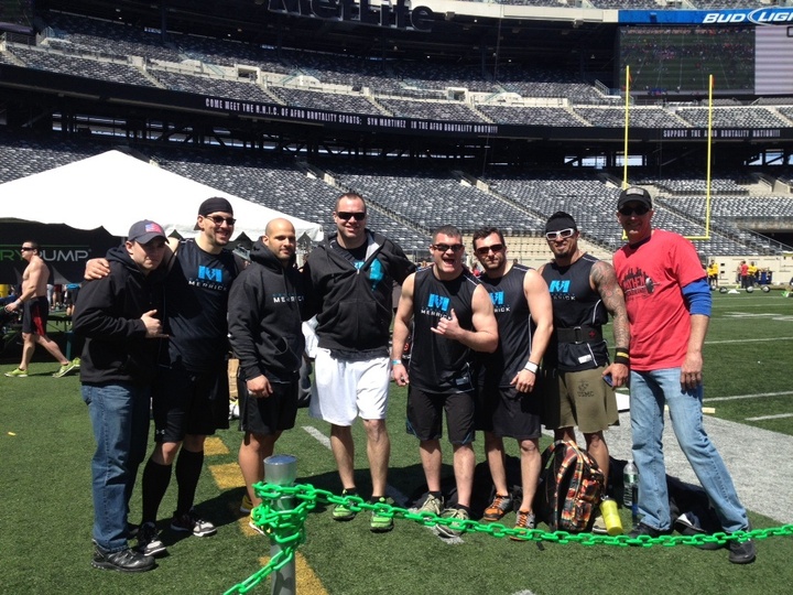 Crossfit Merrick Takes On Mayhem T-Shirt Photo