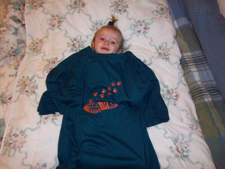 I Can't Walk Yet, But I Love My Grandma T-Shirt Photo