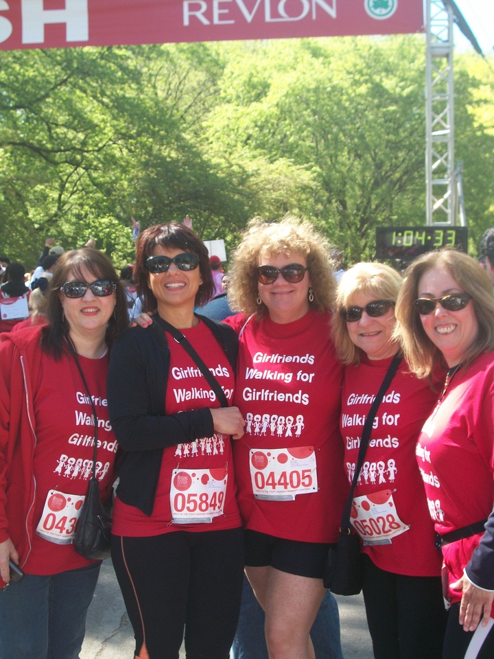 Girlfriends Walking For Girlfriends T-Shirt Photo