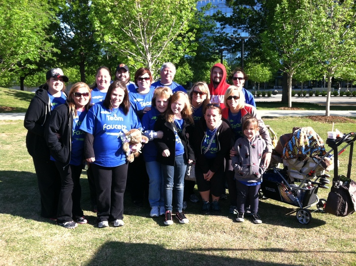 Team Faucett March For Babies T-Shirt Photo