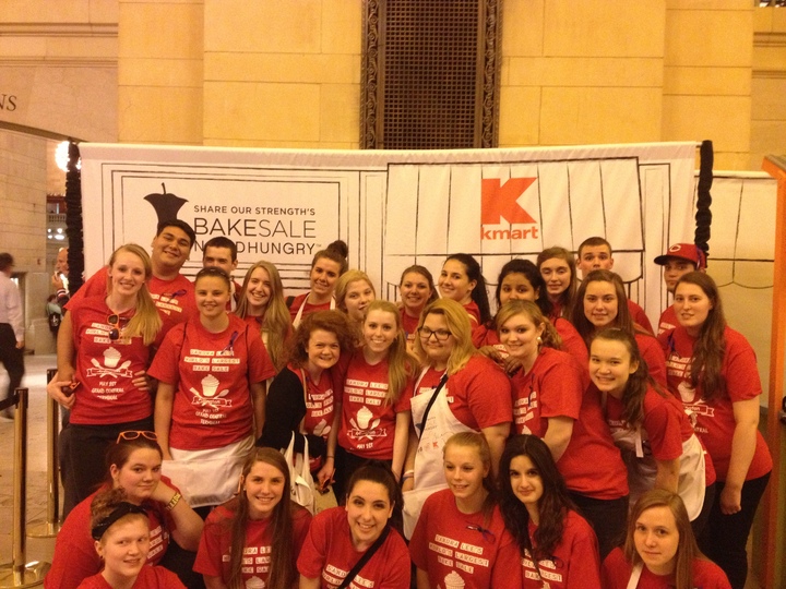 Worlds Largest  Bake Sale At Grand Central Station T-Shirt Photo