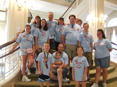 Meaden Family Disney Trip 2007 T-Shirt Photo