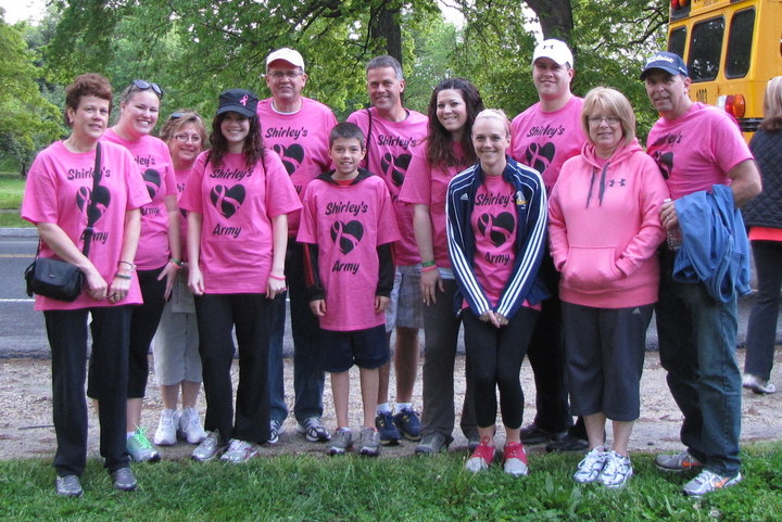 Walking Our Buns Off For Boobs! T-Shirt Photo