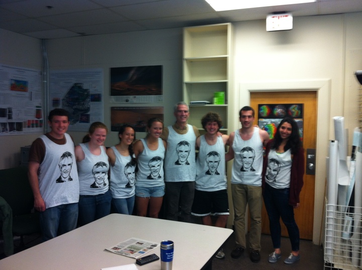 Professor Mustard In The Laboratory With His Bro Tank T-Shirt Photo