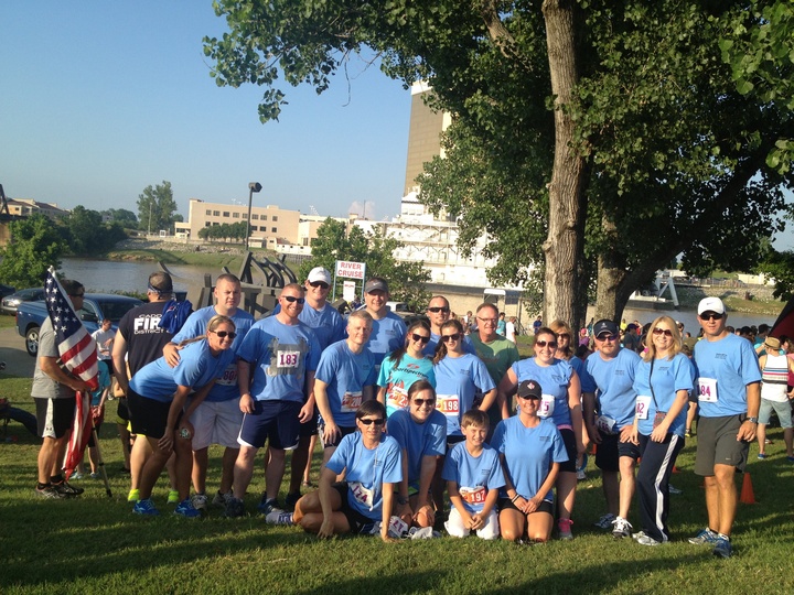 Team Jhc @ Mudbug Madness 5 K T-Shirt Photo