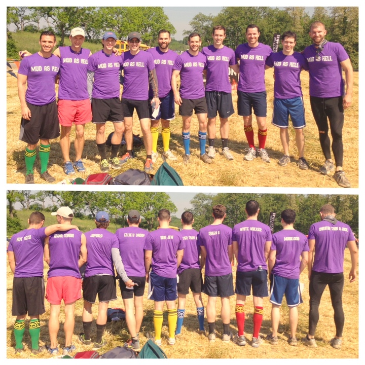 Team Mud As Hell: Tough Mudder Philadelphia 2013 T-Shirt Photo