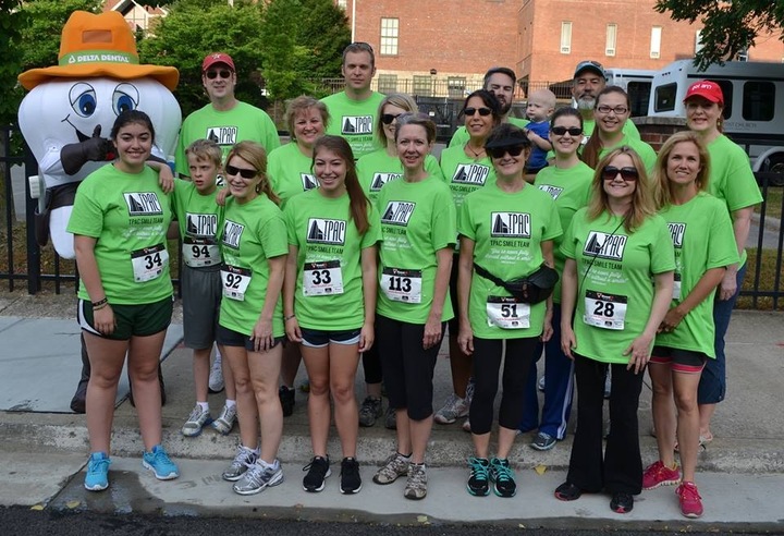 The Tpac Smile Team   Marshall Molar 5k, Nashville T-Shirt Photo