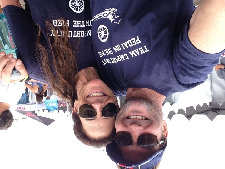 Pedal On The Pier Selfie T-Shirt Photo