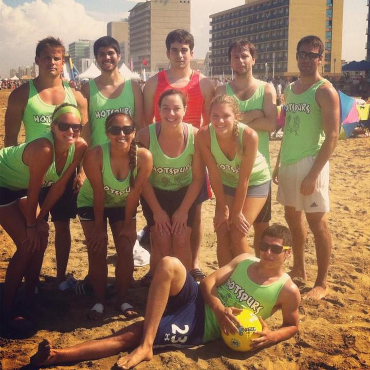 Hotspurs Sand Soccer 2013 T-Shirt Photo