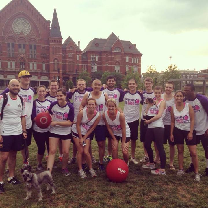 Password Is Taco Kickball Team T-Shirt Photo