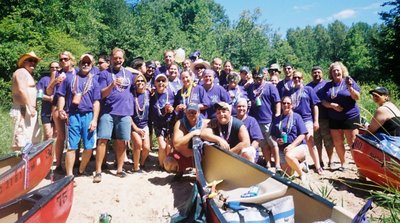 Mardi Gras On The Pine River T-Shirt Photo