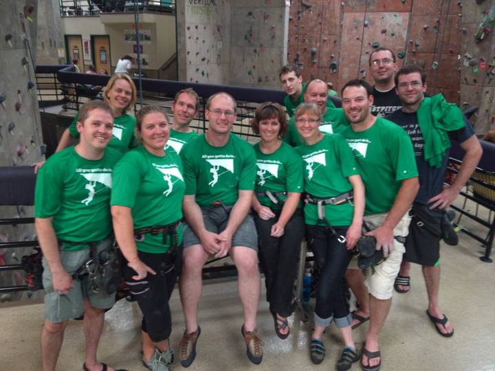 All You Gotta Do Is....Climb! T-Shirt Photo