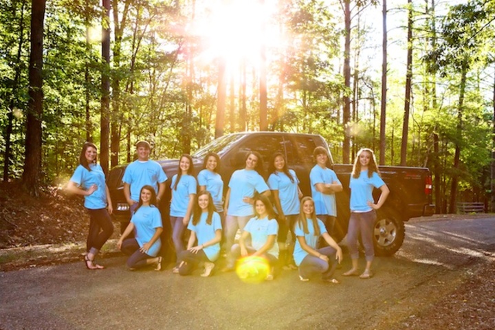 Group Model Shot W/Sun Flare T-Shirt Photo