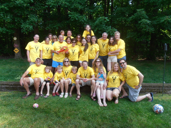 30th Annual Family Lobster Feast T-Shirt Photo