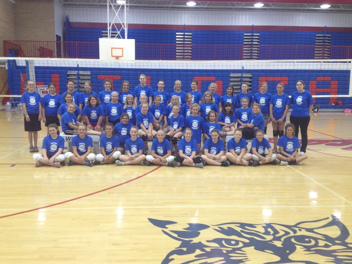 Volleyball Youth Camp T-Shirt Photo