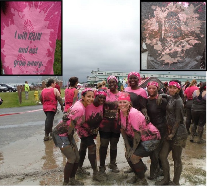 "I Will Run And Not Grow Weary" Isaiah 40:31 T-Shirt Photo