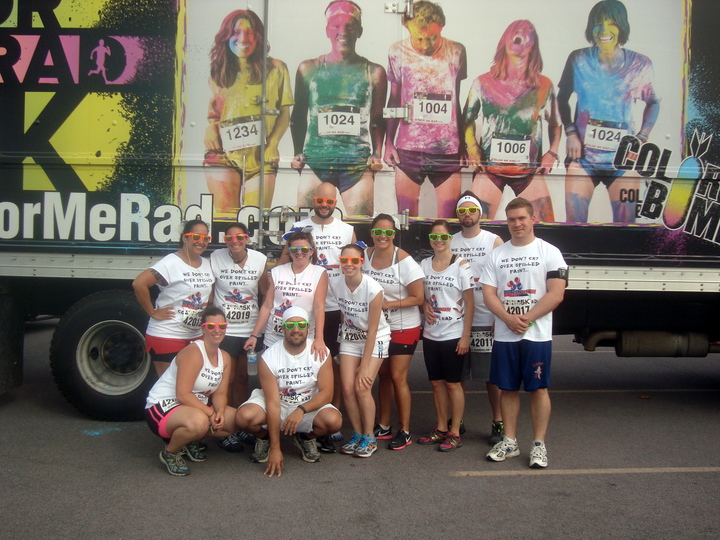 Team Color War "Before Photo" T-Shirt Photo