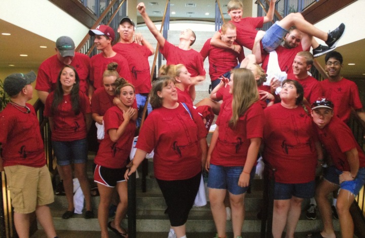 Serving Nashville In Our Custom Ink Shirts! T-Shirt Photo