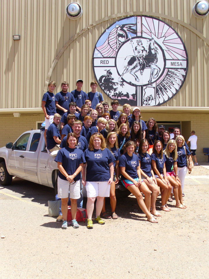 Red Mesa Mission Team T-Shirt Photo