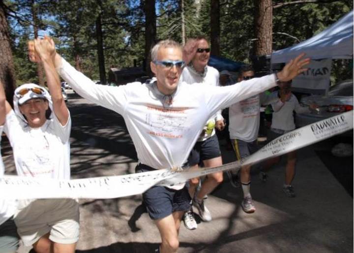Finish Line, Badwater 135 Mile Ultramarathon T-Shirt Photo