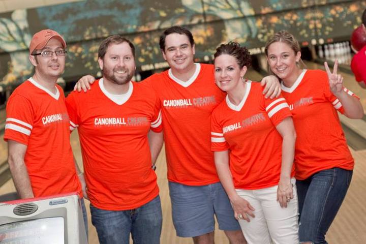 Canon Ballers At Aiga Ball Brawl Round #1 T-Shirt Photo