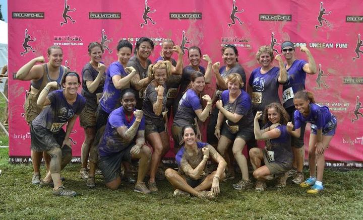 Mudslinging Mamas Take On The Dirty Girl T-Shirt Photo