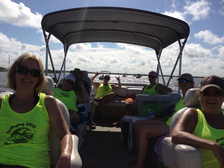 Girls' Weekend ~~ Scallop Hunting In The Gulf T-Shirt Photo
