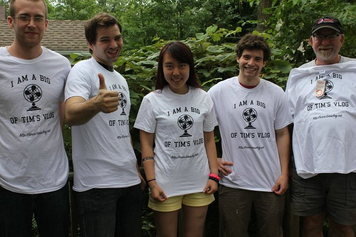 Big Happy Tim's Vlog Fans! T-Shirt Photo
