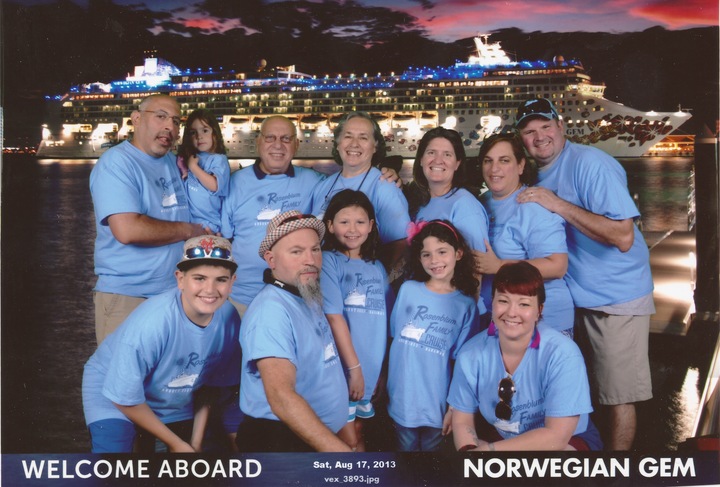 Rosenblum Family Cruise 2013! T-Shirt Photo