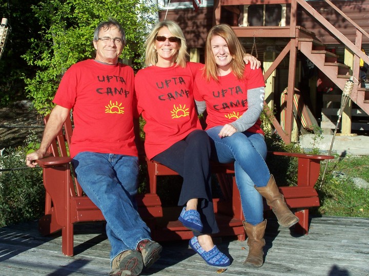 Friends At Upta Camp T-Shirt Photo