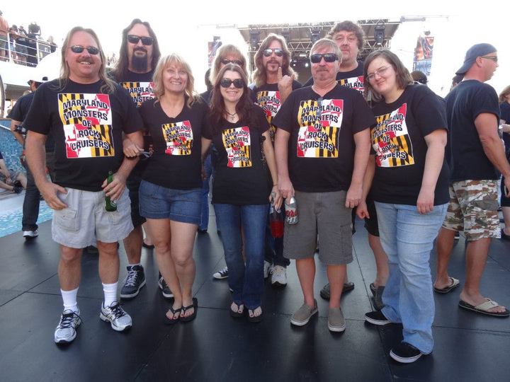 Maryland Monsters Of Rock Cruise 2013 T-Shirt Photo