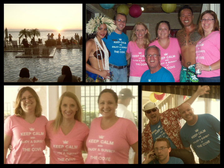 Sunset Party @ The Cove T-Shirt Photo