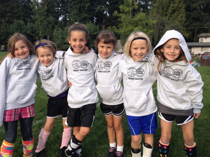 The Pennies In Their Hoodies T-Shirt Photo