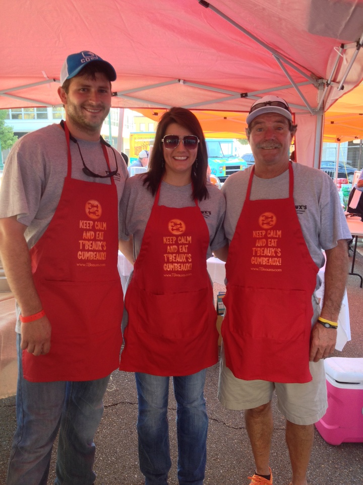 T'beaux's @ International Gumbo Festival   Mississippi T-Shirt Photo