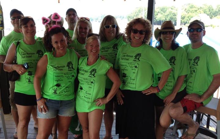Lake Norman Annual Pub Crawl T-Shirt Photo