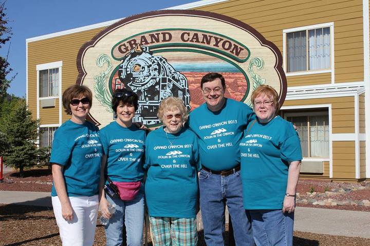 Down In The Canyon & Over The Hill T-Shirt Photo
