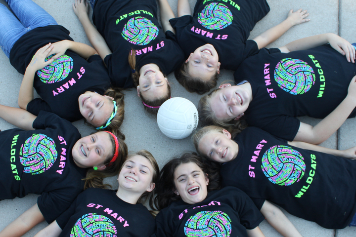 Volleyball Rocks T-Shirt Photo