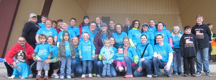 Team Addie   Jdrf Walk To Cure Diabetes 2013 T-Shirt Photo