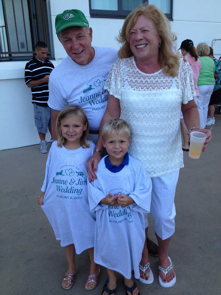 Jeanne & Jim's Wedding T-Shirt Photo
