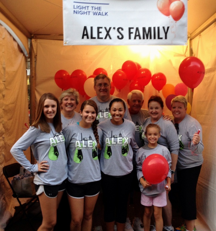 Light The Night Team Alex 2013 T-Shirt Photo
