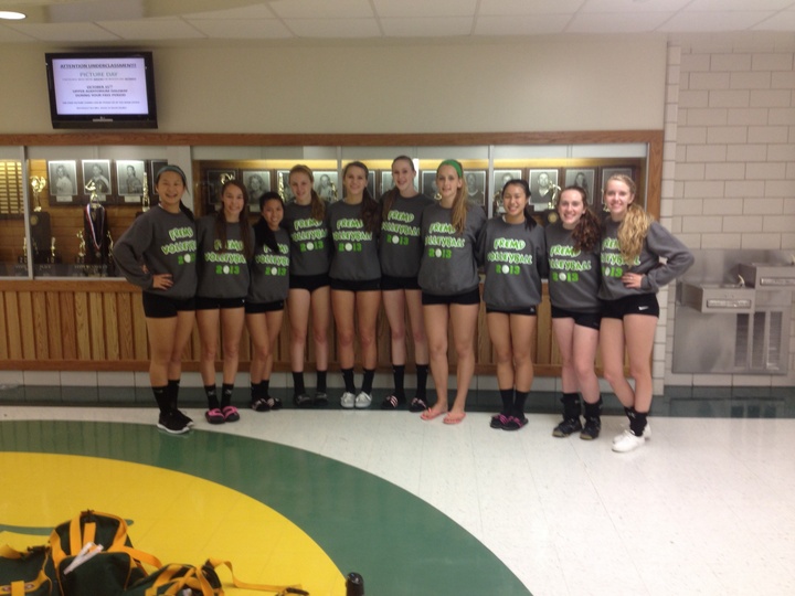 Volleyball Babes T-Shirt Photo